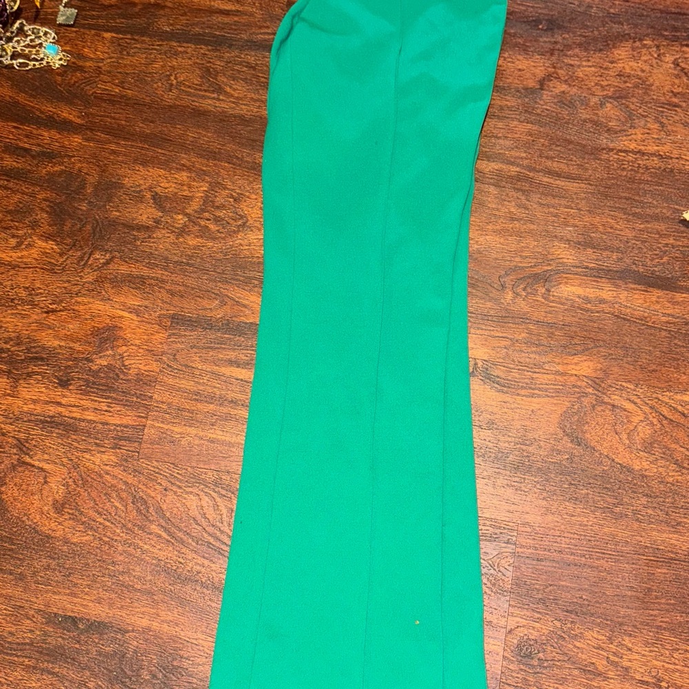 Vibrant Green Maxi Skirt